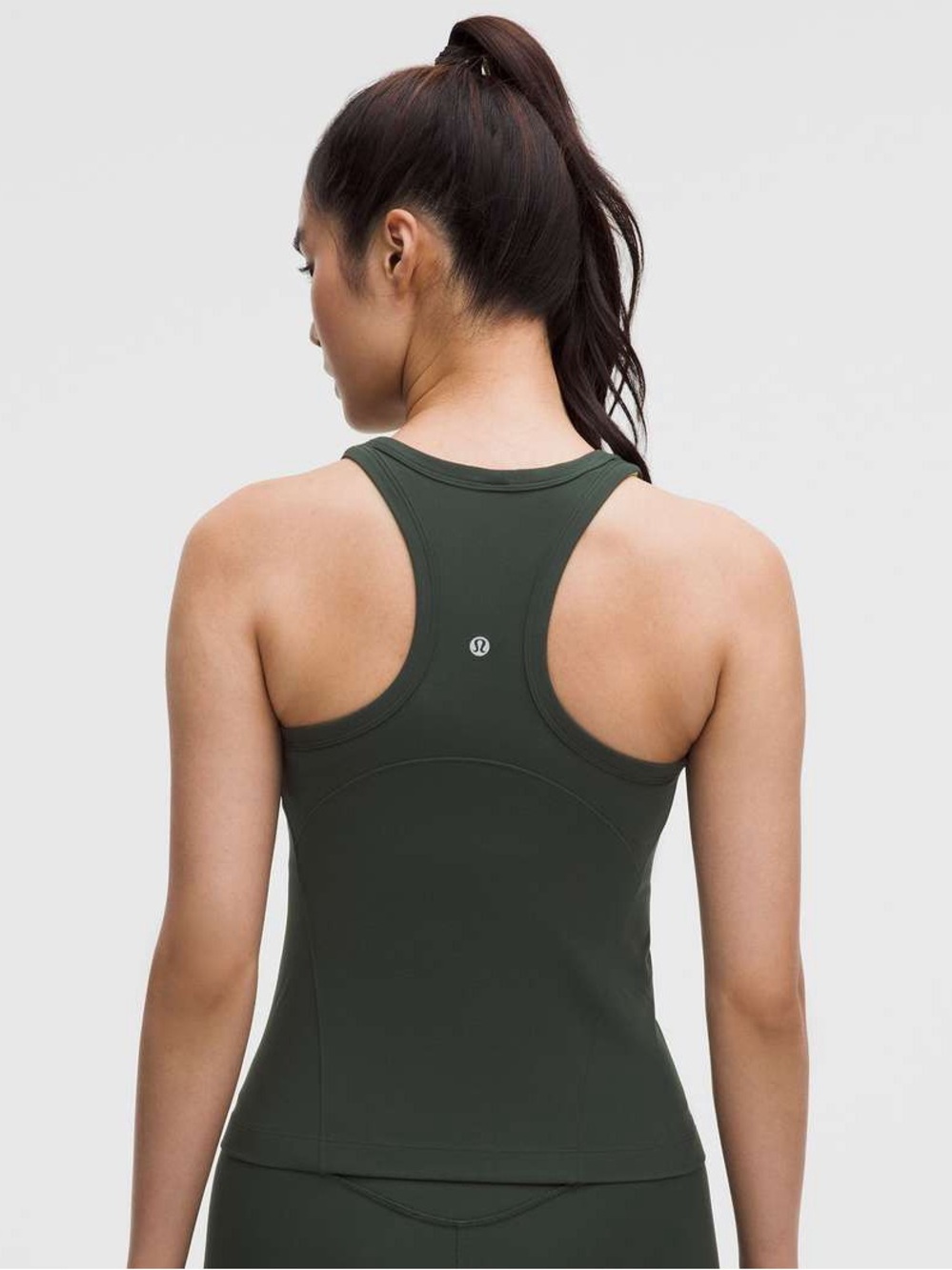 Lululemon Dark Green Align Waist length Tank